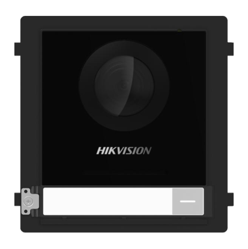 Modul Master conectare 2 fire, camera video 2MP fisheye si un buton apel, IR 3m - HIKVISION DS-KD8003Y-IME2