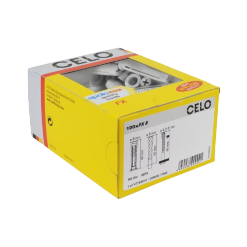 Diblu universal nylon M8x40 FX (100 buc.) - CELO 98FX Diblu universal nylon M8x40 FX (100 buc.) - CELO 98FX
