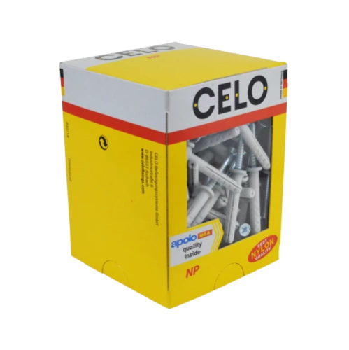 Diblu rapid cu surub 6x80 NP (50 buc.) - CELO 9680NP Diblu rapid cu surub 6x80 NP (50 buc.) - CELO 9680NP