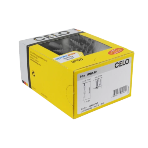 DIBLU POLISTIREN IPS 80, GRI - RAL 7045 (50 buc.) - CELO 9GR80IPSD DIBLU POLISTIREN IPS 80, GRI - RAL 7045 (50 buc.) - CELO 9GR80IPSD