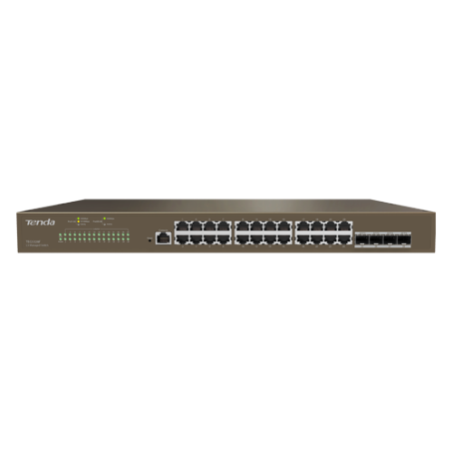 Switch 24 porturi Gigabit, 4 porturi SFP Gigabit, Management - TENDA TND-TEG5328F Switch 24 porturi Gigabit, 4 porturi SFP Gigabit, Management - TENDA TND-TEG5328F