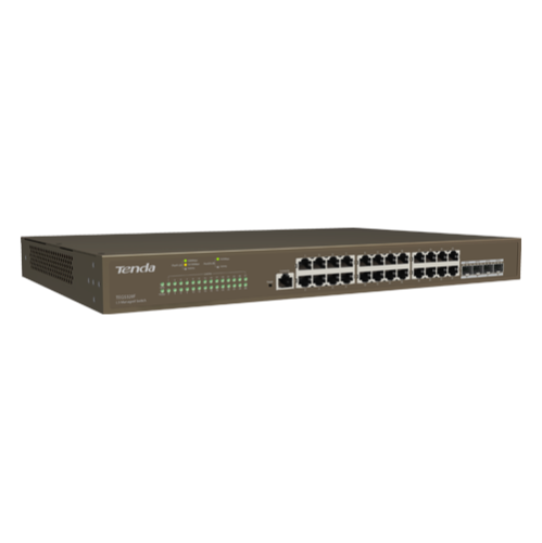 Switch 24 porturi Gigabit, 4 porturi SFP Gigabit, Management - TENDA TND-TEG5328F Switch 24 porturi Gigabit, 4 porturi SFP Gigabit, Management - TENDA TND-TEG5328F