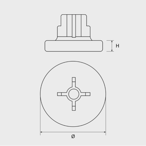 Saiba plastic 16 mm pentru pistol Force ONE (100 buc.) - CELO 16AP Saiba plastic 16 mm pentru pistol Force ONE (100 buc.) - CELO 16AP
