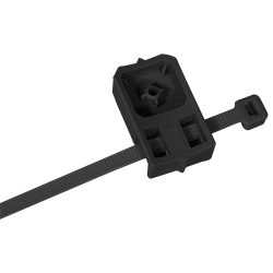 Suport cu brida plastic 4.8x286 mm TBBL negru (200 buc.) - CELO 94TBBL Suport cu brida plastic 4.8x286 mm TBBL negru (200 buc.) - CELO 94TBBL