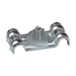 Clema metalica dubla DFT Ã 6.5 mm pentru cablu, fixare pe pistol (100 buc.) - CELO 97DFT