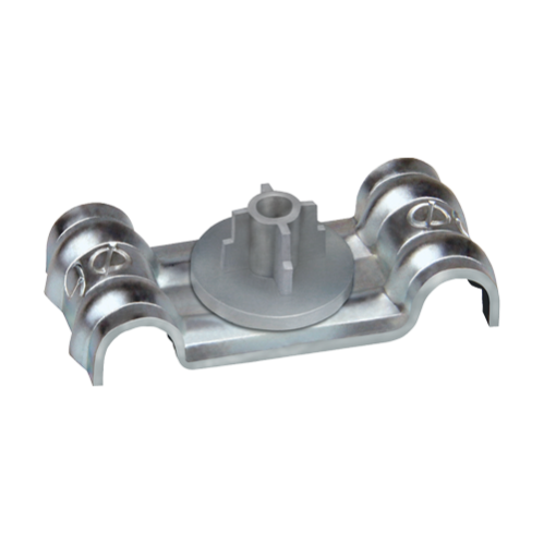 Clema metalica dubla DFT Ã 19.5 mm pentru cablu, fixare pe pistol (50 buc.) - CELO 920DFT