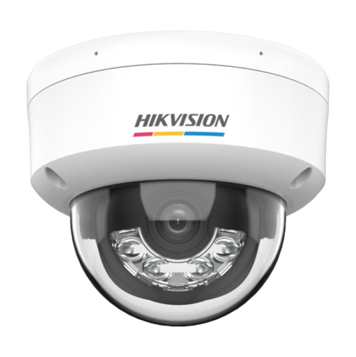 ColorVu, Dual Light - Camera IP, 6MP, lentila 2.8mm, IR 30m, WL 30m, Mic, PoE, IK08 - HIKVISION DS-2CD1167G2H-LIU-2.8mm