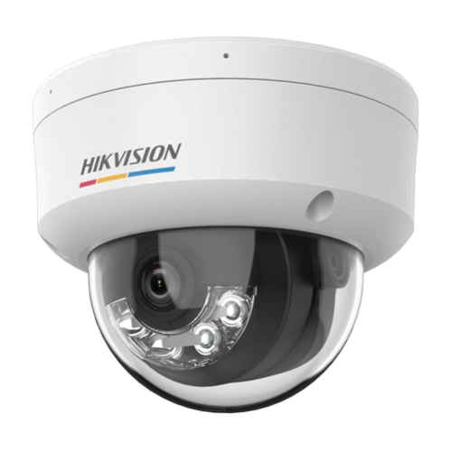 ColorVu, Dual Light - Camera IP, 6MP, lentila 2.8mm, IR 30m, WL 30m, Mic, PoE, IK08 - HIKVISION DS-2CD1167G2H-LIU-2.8mm