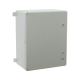 Cutie distributie IP65 din ABS gri, usa mata, placa metalica, 400x500x240 mm PP3007