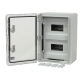 Cutie modulara IP65 din ABS gri, usa transparenta, 2 x 9 module, 250x350x150 mm PP3112 Cutie modulara IP65 din ABS gri, usa transparenta, 2 x 9 module, 250x350x150 mm PP3112