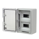 Cutie modulara IP65 din ABS gri, usa transparenta, 2 x 9 module, 250x350x150 mm PP3112 Cutie modulara IP65 din ABS gri, usa transparenta, 2 x 9 module, 250x350x150 mm PP3112