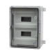 Cutie modulara IP65 din ABS gri, usa transparenta, 2 x 12 module, 300x400x170 mm PP3114 Cutie modulara IP65 din ABS gri, usa transparenta, 2 x 12 module, 300x400x170 mm PP3114