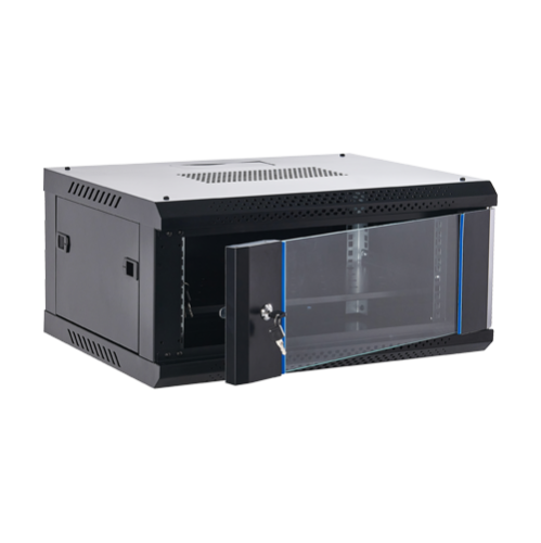 Rack perete 4U 19'' 600x450, capacitate incarcare 60 Kg, negru - ASYTECH Networking ASY-4U-6045WL Rack perete 4U 19'' 600x450, capacitate incarcare 60 Kg, negru - ASYTECH Networking ASY-4U-6045WL