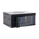 Rack perete 4U 19'' 600x450, capacitate incarcare 60 Kg, negru - ASYTECH Networking ASY-4U-6045WL Rack perete 4U 19'' 600x450, capacitate incarcare 60 Kg, negru - ASYTECH Networking ASY-4U-6045WL