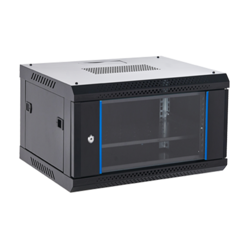 Rack perete 6U 19' 600x450, capacitate incarcare 60 Kg, negru - ASYTECH Networking ASY-6U-6045WL Rack perete 6U 19' 600x450, capacitate incarcare 60 Kg, negru - ASYTECH Networking ASY-6U-6045WL