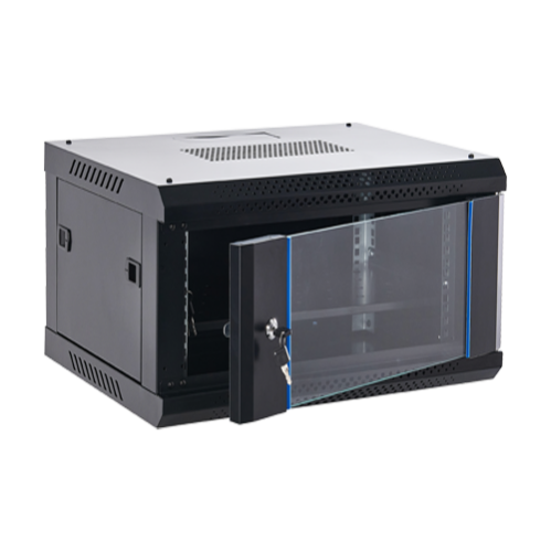 Rack perete 6U 19' 600x450, capacitate incarcare 60 Kg, negru - ASYTECH Networking ASY-6U-6045WL Rack perete 6U 19' 600x450, capacitate incarcare 60 Kg, negru - ASYTECH Networking ASY-6U-6045WL