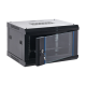 Rack perete 6U 19' 600x450, capacitate incarcare 60 Kg, negru - ASYTECH Networking ASY-6U-6045WL Rack perete 6U 19' 600x450, capacitate incarcare 60 Kg, negru - ASYTECH Networking ASY-6U-6045WL