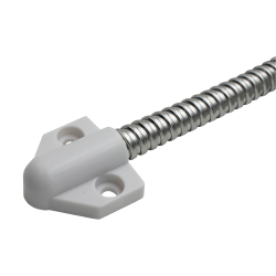 Set legatura flexibila din inox, capete din plastic vopsit alb,  400 x 6 mm CSL-400-2