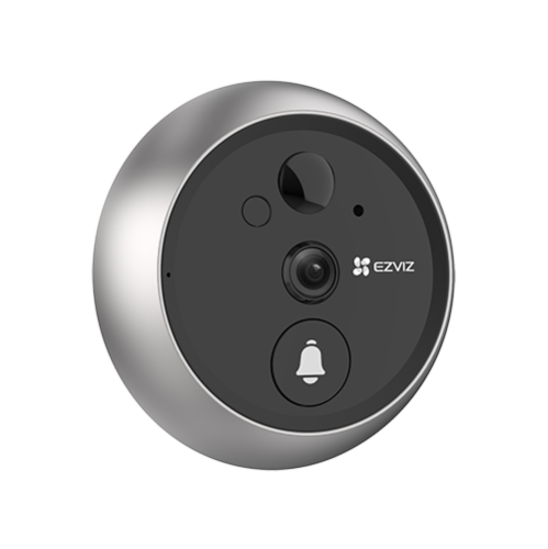 Vizor electronic inteligent, rezolutie 2K, detectie persoana, Ecran tactil 4.3'', audio bidirectional, Wi-Fi - EZVIZ CS-DP2-2K Vizor electronic inteligent, rezolutie 2K, detectie persoana, Ecran tactil 4.3'', audio bidirectional, Wi-Fi - EZVIZ CS-DP2-2K