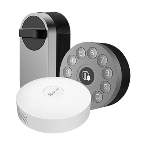 Yala inteligenta cu tastatura multifunctionala si Home Gateway - EZVIZ CS-DL01S-DL01CP-A3 Yala inteligenta cu tastatura multifunctionala si Home Gateway - EZVIZ CS-DL01S-DL01CP-A3