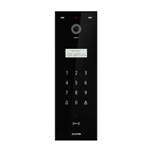 Panou exterior video EXPERT pentru BLOCURI - 255 de Familii, G3 - ELECTRA VPE.0BS03.ELBTL