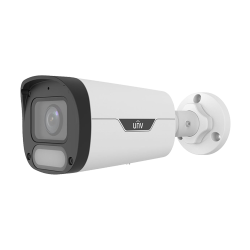 Camera IP Wise-ISP 4MP, tip bullet, lentila 2.8mm, WL 30m, Mic, Color 24/7 - UNV IPC2314LE-ADF28KM-WP