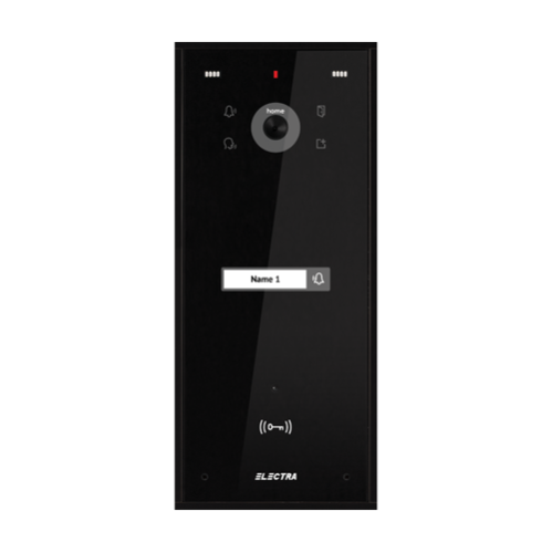 Panou exterior video Home pentru 1 Familie - SMART, G3, montaj aparent, NEGRU - ELECTRA VPH.01S03.ELBTL Panou exterior video Home pentru 1 Familie - SMART, G3, montaj aparent, NEGRU - ELECTRA VPH.01S03.ELBTL
