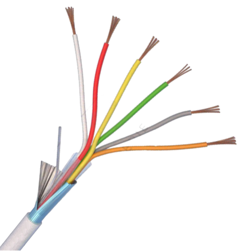 Cablu de alarma 6 fire ecranate, cupru integral, 100m 6CUEF Cablu de alarma 6 fire ecranate, cupru integral, 100m 6CUEF