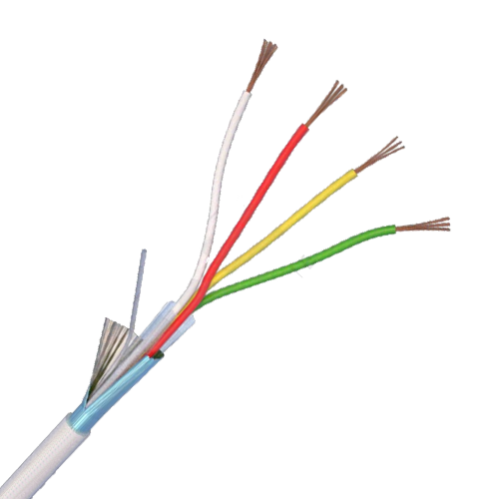 Cablu de alarma 4 fire ecranate, cupru integral, 100m 4CUEF