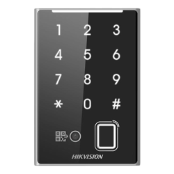 Cititor de proximitate MIFARE, amprenta, cod QR, Wiegand, RS-485, tastatura integrata -HIKVISION DS-K1109DKFB-QR Cititor de proximitate MIFARE, amprenta, cod QR, Wiegand, RS-485, tastatura integrata -HIKVISION DS-K1109DKFB-QR