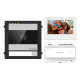 KIT videointerfon 2 fire pentru 1 familie, monitor 7 inch, Alarma, IK08, Card 32GB - HIKVISION DS-KIS704EY-SS