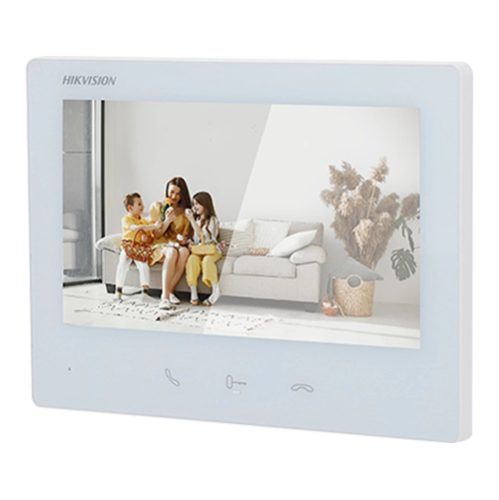 KIT videointerfon 2 fire pentru 1 familie, monitor 7 inch, Alarma, IK08, Card 32GB, Al - HIKVISION DS-KIS704EY-AL KIT videointerfon 2 fire pentru 1 familie, monitor 7 inch, Alarma, IK08, Card 32GB, Al - HIKVISION DS-KIS704EY-AL