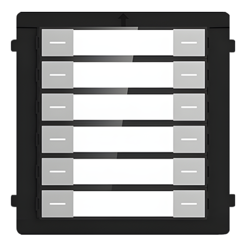 Modul extensie afisaj 12 familii pentru Interfon modular - HIKVISION DS-KD-K12 Modul extensie afisaj 12 familii pentru Interfon modular - HIKVISION DS-KD-K12