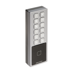 Terminal control acces cu tastatura, card M1, Bluetooth, Wi-Fi, Alarma - HIKVISION DS-K1T805MBWX