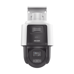 Camera IP PTZ TandemVu, 4MP dual, zoom optic 4X, IR 40m & WL 30m - HIKVISION DS-2SE3C404MWG-E14-2.8mm