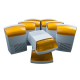 KIT 8 sirene de exterior BS1 BS1X8 KIT 8 sirene de exterior BS1 BS1X8