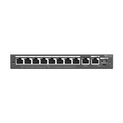 Switch L2, 8 x RJ45 1G PoE, 1 x RJ45 1G, 1 x combo SFP/RJ45 1G, Cloud Management - Ruijie Reyee RG-ES210GS-P Switch L2, 8 x RJ45 1G PoE, 1 x RJ45 1G, 1 x combo SFP/RJ45 1G, Cloud Management - Ruijie Reyee RG-ES210GS-P