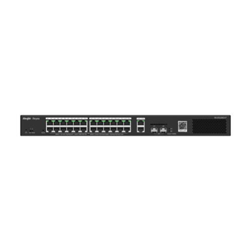Switch L2, 24 x RJ45 1G PoE, 2 x SFP 1G, 2 x RJ45 1G, Cloud Management - Ruijie Reyee RG-ES228GS-P