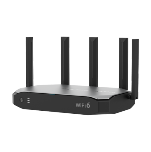 Router Wi-Fi 6, AX3000 Dual Band, 5 x RJ45 1G, Multi-WAN, Cloud Management - Ruijie Reyee RG-EG105GW-X