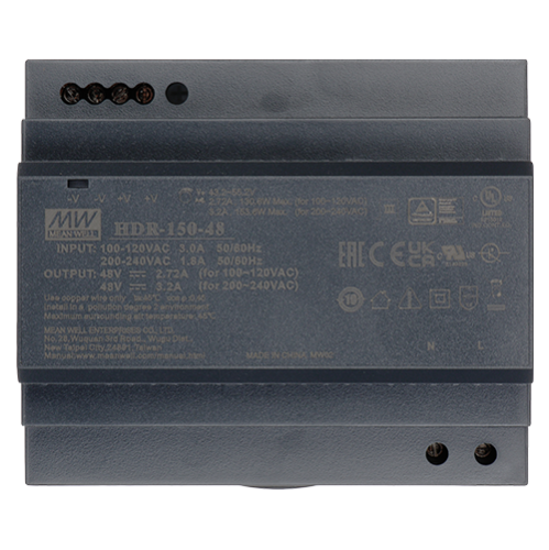 Sursa alimentare 48V DC, 3.2A, 150W, montaj sina DIN - HIKVISION DS-KAW150-4N Sursa alimentare 48V DC, 3.2A, 150W, montaj sina DIN - HIKVISION DS-KAW150-4N
