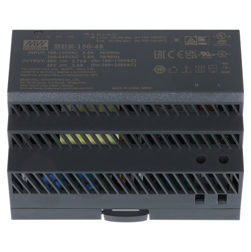 Sursa alimentare 48V DC, 3.2A, 150W, montaj sina DIN - HIKVISION DS-KAW150-4N Sursa alimentare 48V DC, 3.2A, 150W, montaj sina DIN - HIKVISION DS-KAW150-4N
