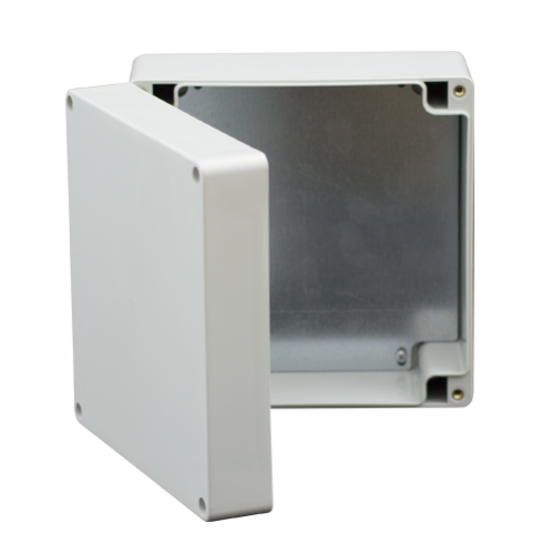 Doza exterior cu placa metalica montaj echipamente AWO603