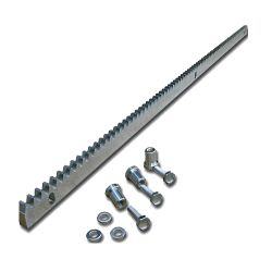 Cremaliera metalica zincata 30x12 mm - lungime 1M CRM4 Cremaliera metalica zincata 30x12 mm - lungime 1M CRM4