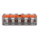 Conector derivatie 5 fire, max. 4 mm² (25 buc.) - WAGO 221-415 Conector derivatie 5 fire, max. 4 mm² (25 buc.) - WAGO 221-415