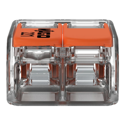 Conector derivatie 2 fire, max. 6 mm² (50 buc.) - WAGO 221-612 Conector derivatie 2 fire, max. 6 mm² (50 buc.) - WAGO 221-612
