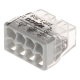 Conector compact de imbinare, 8 fire, max. 2.5 mm² (50 buc.) - WAGO 2273-208 Conector compact de imbinare, 8 fire, max. 2.5 mm² (50 buc.) - WAGO 2273-208