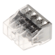 Conector compact de imbinare, 8 fire, max. 2.5 mm² (50 buc.) - WAGO 2273-208 Conector compact de imbinare, 8 fire, max. 2.5 mm² (50 buc.) - WAGO 2273-208