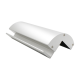 Suport aluminiu UZL pt. montaj electromagnet tip CSE-280P pe usi sticla fara rama CSE-280P-UZL