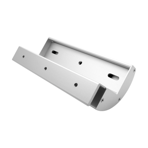 Suport aluminiu UZL pt. montaj electromagnet tip CSE-280P pe usi sticla fara rama CSE-280P-UZL