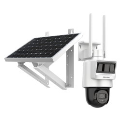 Camera PT IP 4G LTE, 2MP, 2.8mm, IR 30m, PIR+Radar, Panou solar + Acumulator lithium 50.76Wh - HIKVISION DS-2DE2C200IWG-K-4G-C05S10-2.8mm
